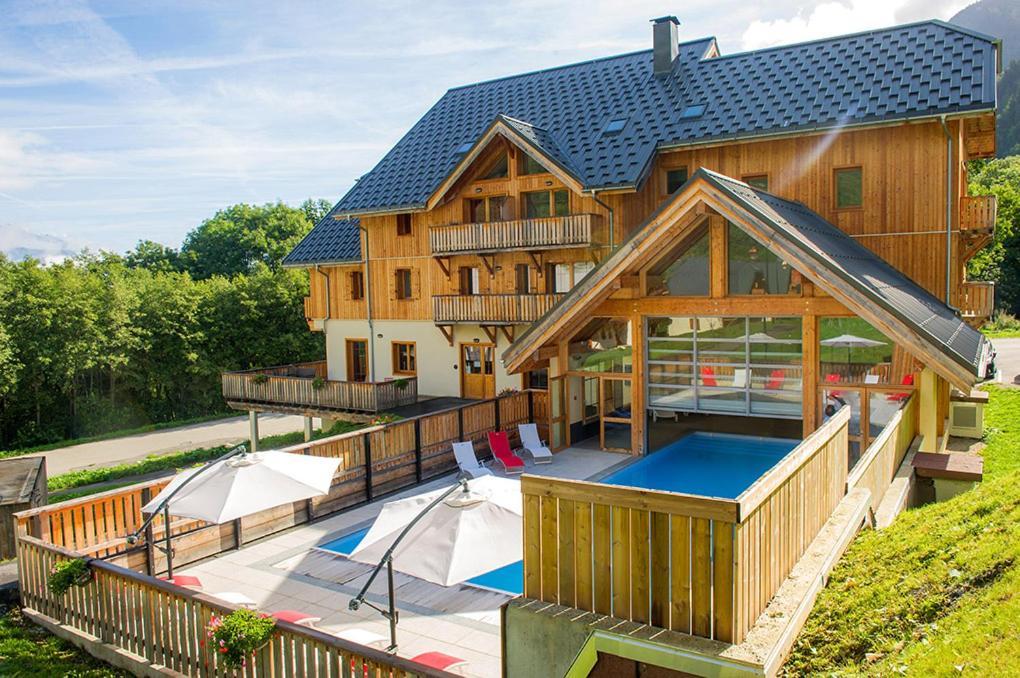 Appartement Les Chalets De Belledonne Saint-Colomban-des-Villards Exterior photo
